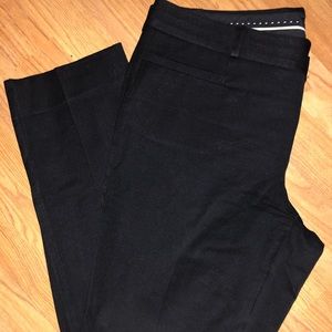 Banana Republic Sloan Slim Black Ankle Pant